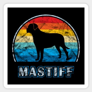 Mastiff Vintage Design Dog Sticker